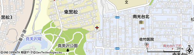 宮城県仙台市泉区東黒松3周辺の地図