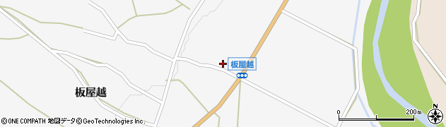 新潟県村上市板屋越721周辺の地図
