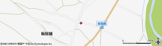 新潟県村上市板屋越687周辺の地図