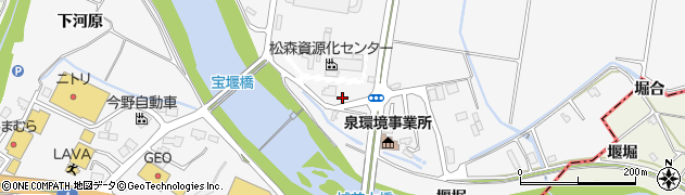 宮城県仙台市泉区松森（阿比古）周辺の地図