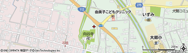 伊藤商店　山形中野店周辺の地図