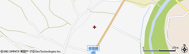 新潟県村上市板屋越774周辺の地図