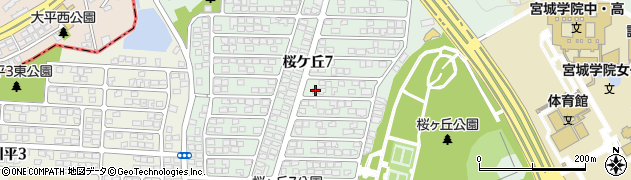 金庫の鍵開け２４仙台桜ケ丘店周辺の地図