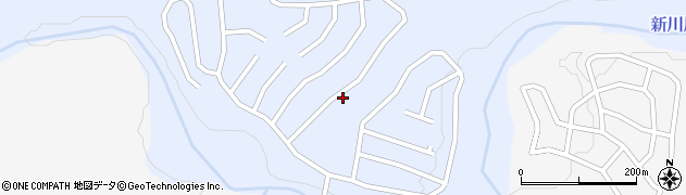 宮城県仙台市青葉区作並岩谷堂西周辺の地図
