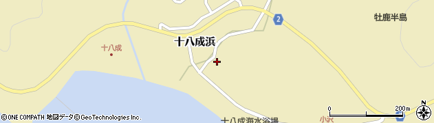 宮城県石巻市十八成浜（金剛畑）周辺の地図