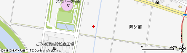 宮城県仙台市泉区松森（八合）周辺の地図
