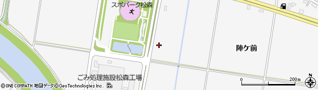 宮城県仙台市泉区松森（下鼠堂）周辺の地図