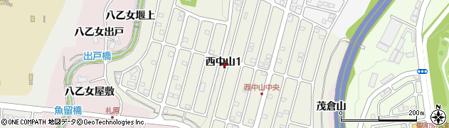 宮城県仙台市泉区西中山1丁目周辺の地図