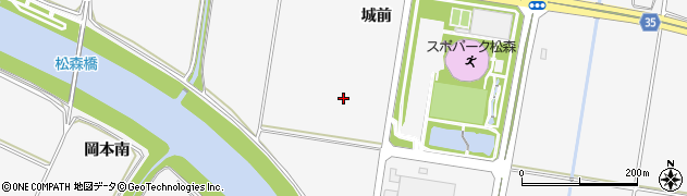 宮城県仙台市泉区松森周辺の地図