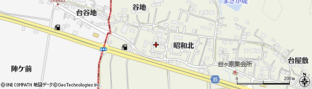 岩切昭和北公園周辺の地図