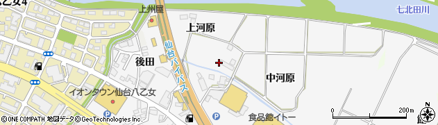 宮城県仙台市泉区松森上河原67周辺の地図