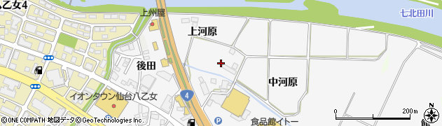 宮城県仙台市泉区松森上河原74周辺の地図