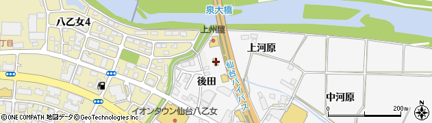 宮城県仙台市泉区松森上河原6周辺の地図