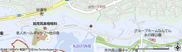 宮城県仙台市泉区上谷刈赤坂周辺の地図