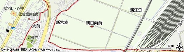 宮城県宮城郡利府町神谷沢新日向前周辺の地図