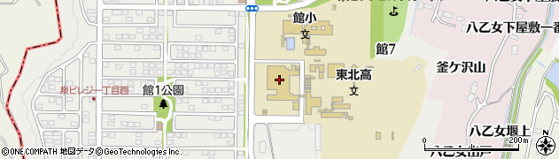 東北観光バス株式会社周辺の地図