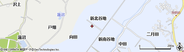 宮城県七ヶ浜町（宮城郡）吉田浜（北谷地）周辺の地図