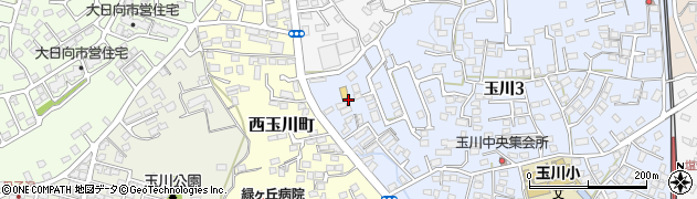 クリーニングセレクト玉川店周辺の地図