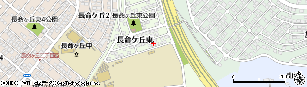 宮城県仙台市泉区長命ケ丘東3周辺の地図