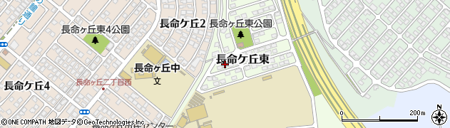 宮城県仙台市泉区長命ケ丘東4周辺の地図