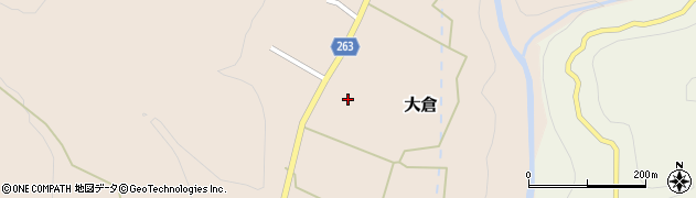 宮城県仙台市青葉区大倉下倉道下周辺の地図