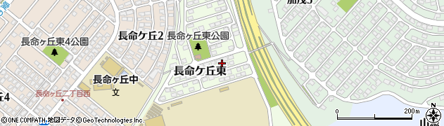 宮城県仙台市泉区長命ケ丘東5周辺の地図