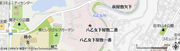 宮城県仙台市泉区実沢八乙女出戸2周辺の地図