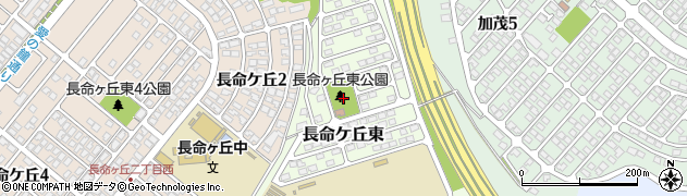 宮城県仙台市泉区長命ケ丘東8周辺の地図