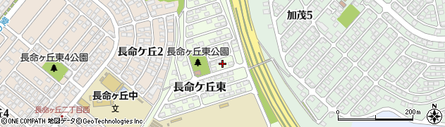 宮城県仙台市泉区長命ケ丘東9周辺の地図
