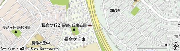 宮城県仙台市泉区長命ケ丘東11周辺の地図