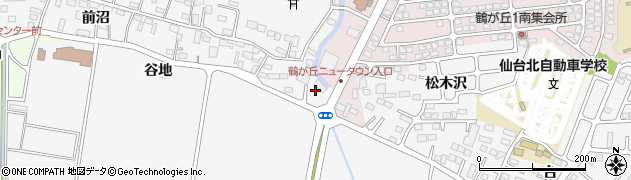 宮城県仙台市泉区松森（鼠堂）周辺の地図