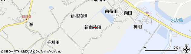 宮城県七ヶ浜町（宮城郡）代ヶ崎浜（新南待田）周辺の地図