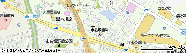 宮城県仙台市泉区市名坂原田2周辺の地図