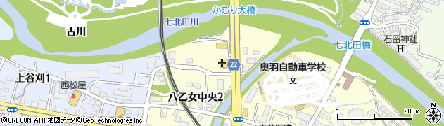 ステーキ宮 仙台八乙女店周辺の地図