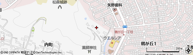 宮城県仙台市泉区松森（小迫）周辺の地図