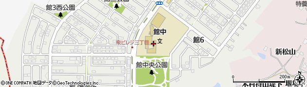宮城県仙台市泉区館周辺の地図