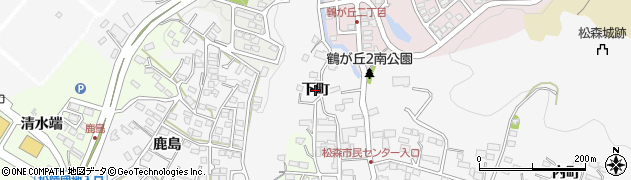 宮城県仙台市泉区松森（下町）周辺の地図