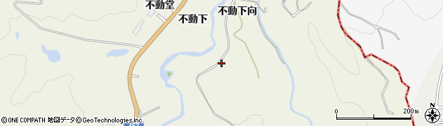 宮城県仙台市青葉区芋沢不動下向周辺の地図