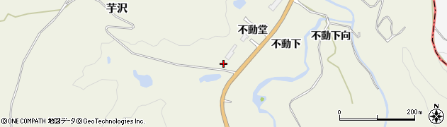 宮城県仙台市青葉区芋沢不動堂周辺の地図