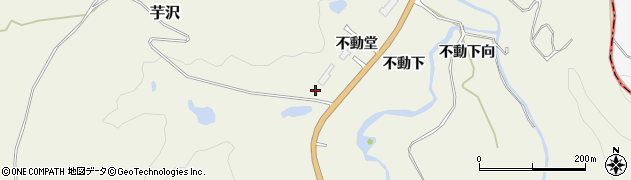 宮城県仙台市青葉区芋沢（不動堂）周辺の地図