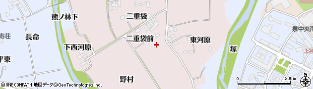宮城県仙台市泉区野村（川ノ上）周辺の地図
