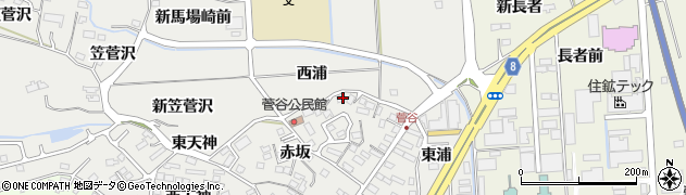宮城県宮城郡利府町菅谷赤坂40周辺の地図