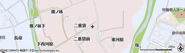 宮城県仙台市泉区野村二重袋11周辺の地図