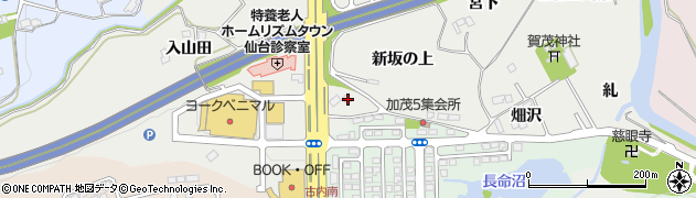 宮城県仙台市泉区古内坂下30周辺の地図