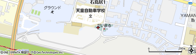 ビジネスホテル中央周辺の地図