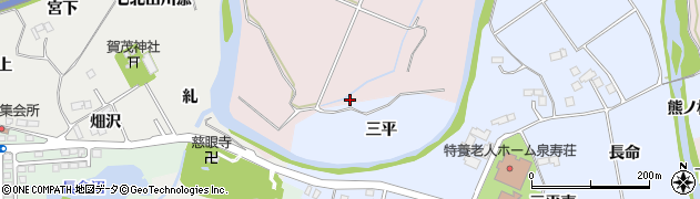 宮城県仙台市泉区野村藤木周辺の地図