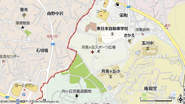 〒985-0066 宮城県塩竈市月見ケ丘の地図