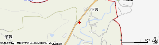 宮城県仙台市青葉区芋沢平沢5周辺の地図