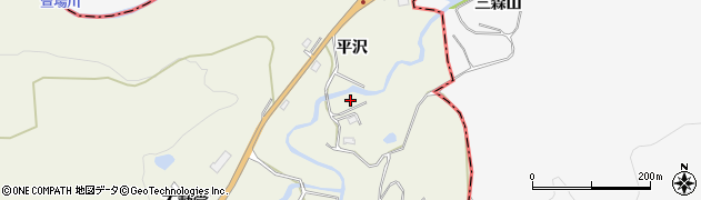 宮城県仙台市青葉区芋沢平沢21周辺の地図