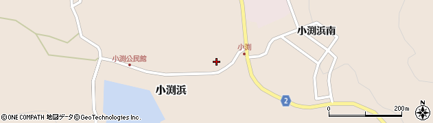 宮城県石巻市小渕浜大宝8周辺の地図